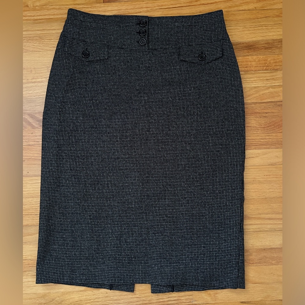 Grey dress skirt